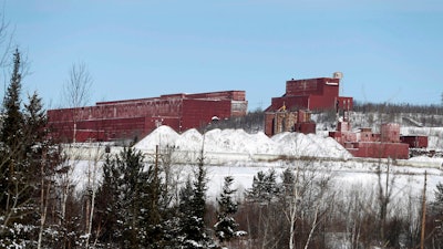The closed LTV Steel taconite plant sits idle near Hoyt Lakes, Minn., Feb. 10, 2016.