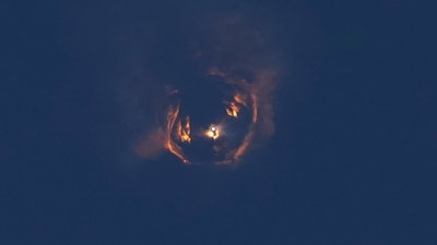 SpaceX's mega rocket Starship makes a test flight from Starbase in Boca Chica, Texas, Thursday, March 6, 2025.