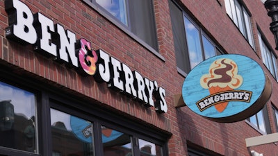 A Ben & Jerry's ice cream shop, Cambridge, Mass., Feb. 26, 2025.