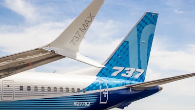 A Boeing 737 Max.