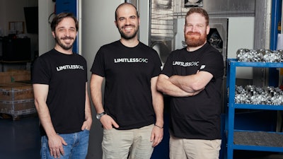 From left to right: Shahaf Finder, chief scientist; David Priev, CEO; and Assaf Peleg, CTO.